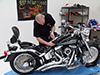 2009 Harley Davidson Fatboy Upgrade 27th April 2012
